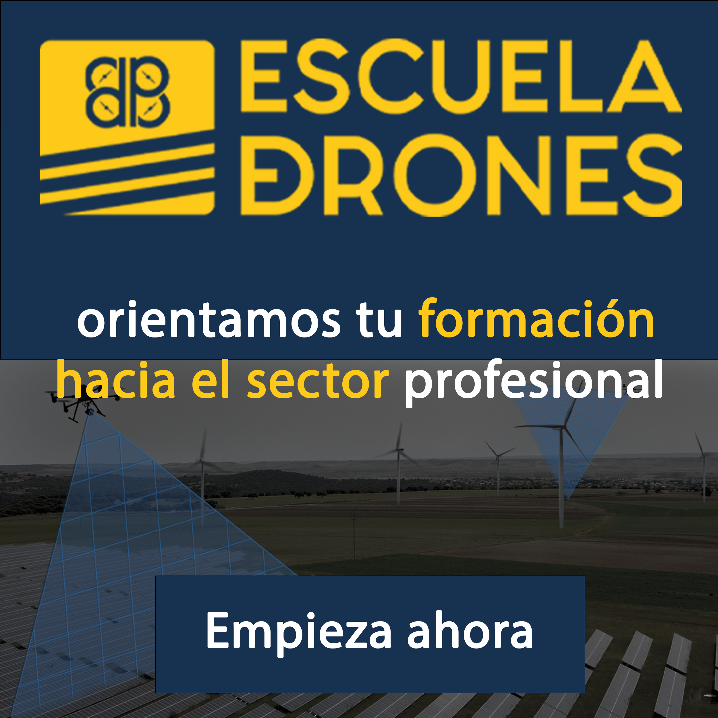Escuela Curso de Piloto de Drones